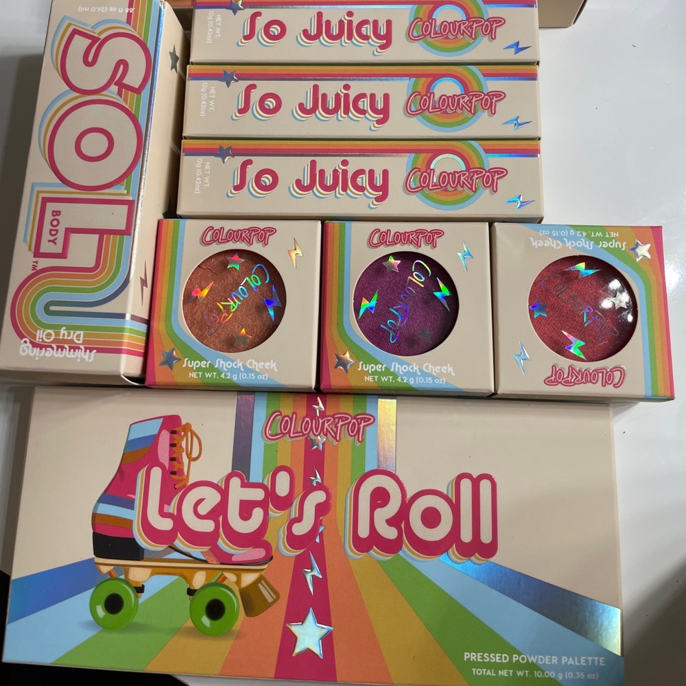 Colourpop Let’s Roll Collection